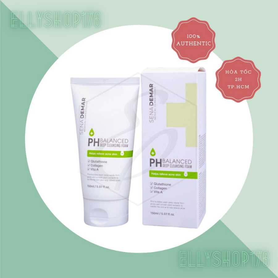 Sửa rửa mặt Senademar PH Balanced Deep Cleansing Foam